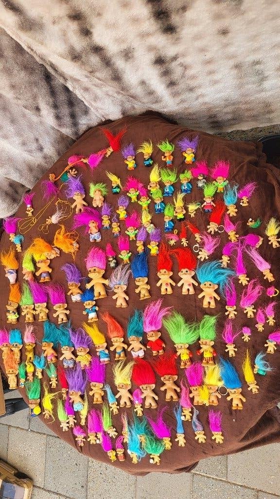 Grote Vintage Trollen Verzameling (DAM 1985, Russ & Soma), Verzamelen, Poppetjes en Figuurtjes, Ophalen of Verzenden, Zo goed als nieuw