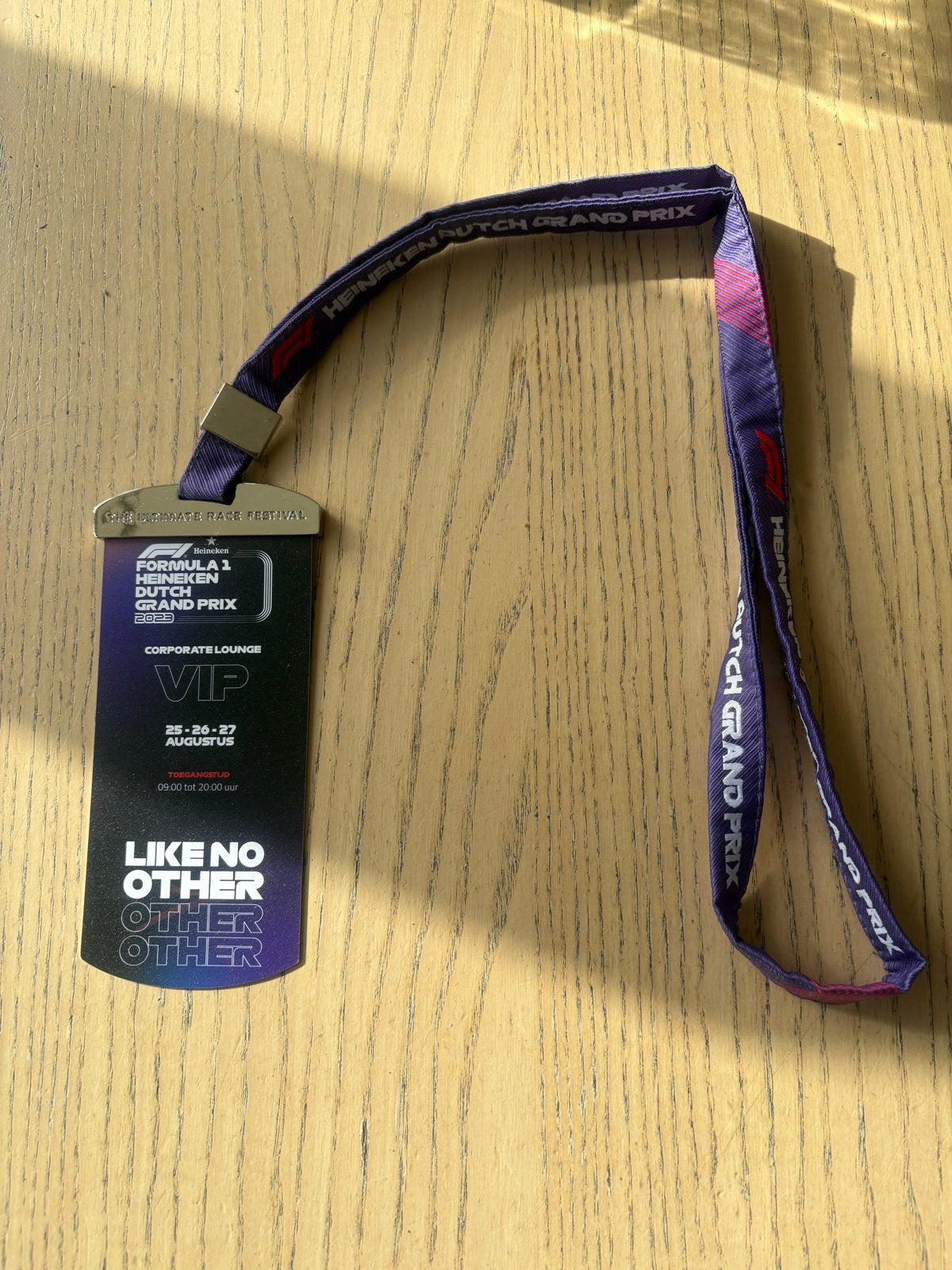 2023 dutch f1 GP vip pass zandvoort, Tickets en Kaartjes