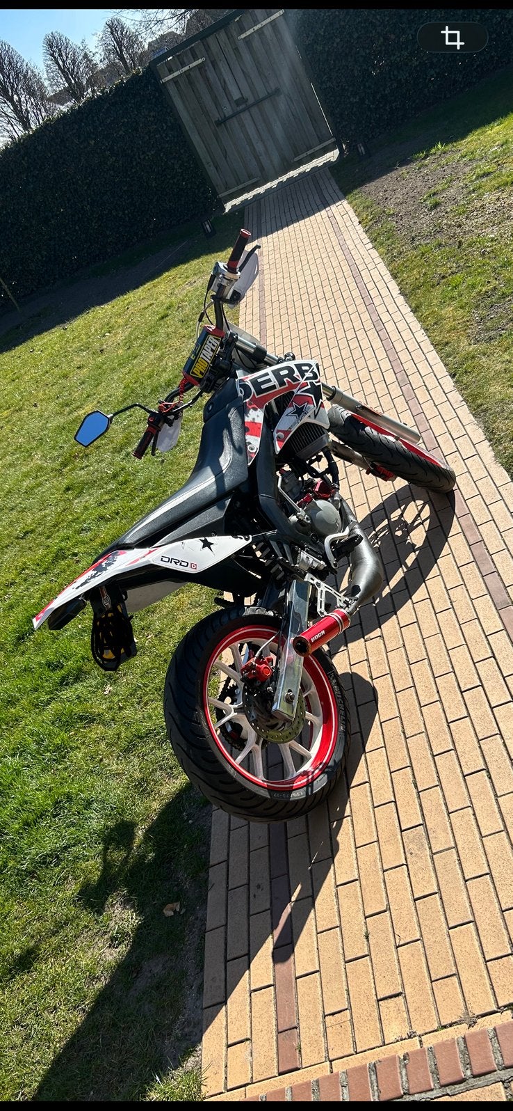 Derbi senda 80 cc, Ophalen, Zo goed als nieuw