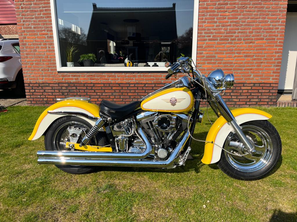 Het is waar te koop uniek exemplaar Harley Davidson Lowtail, Motoren, 2 cilinders, 1340 cc, Nieuw, Bedrijf