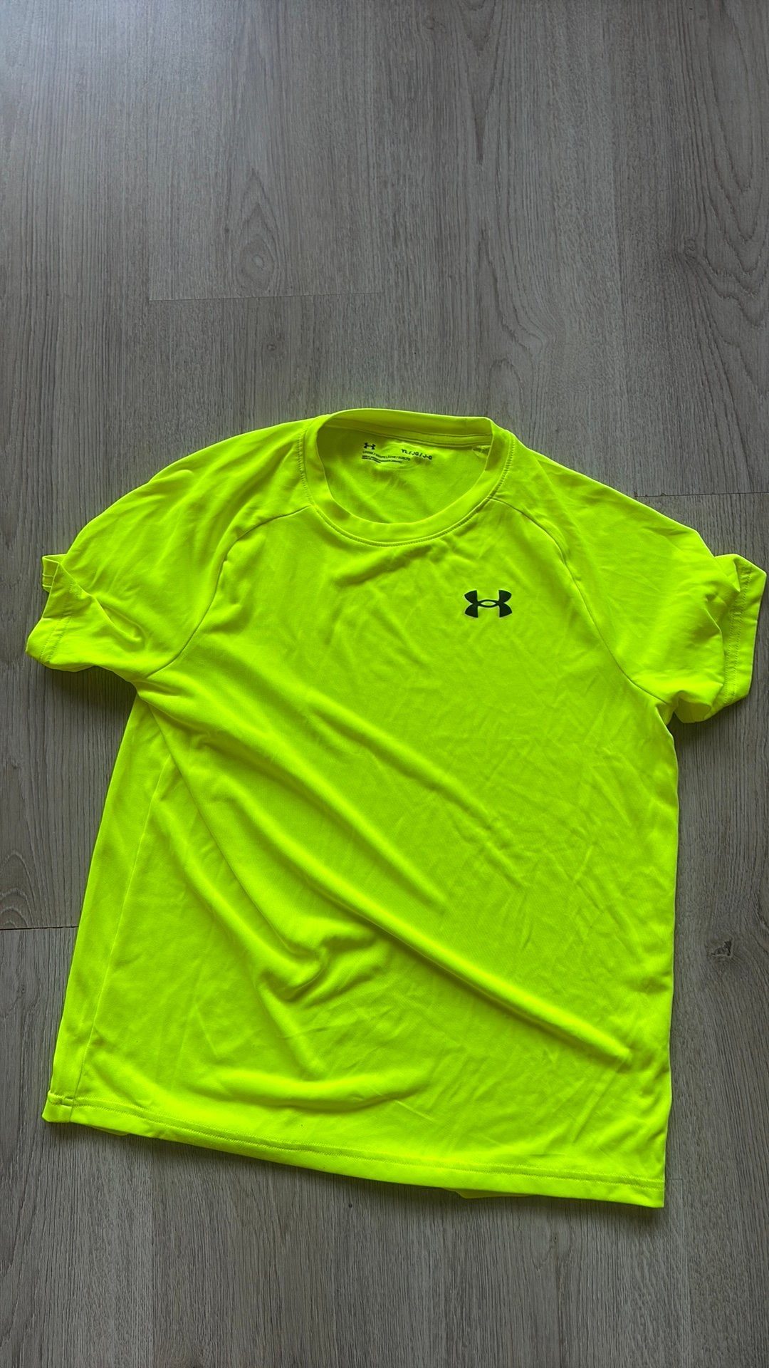 Gele under armour shirt kindermaat: L, Ophalen, Geel, Overige maten, Zo goed als nieuw
