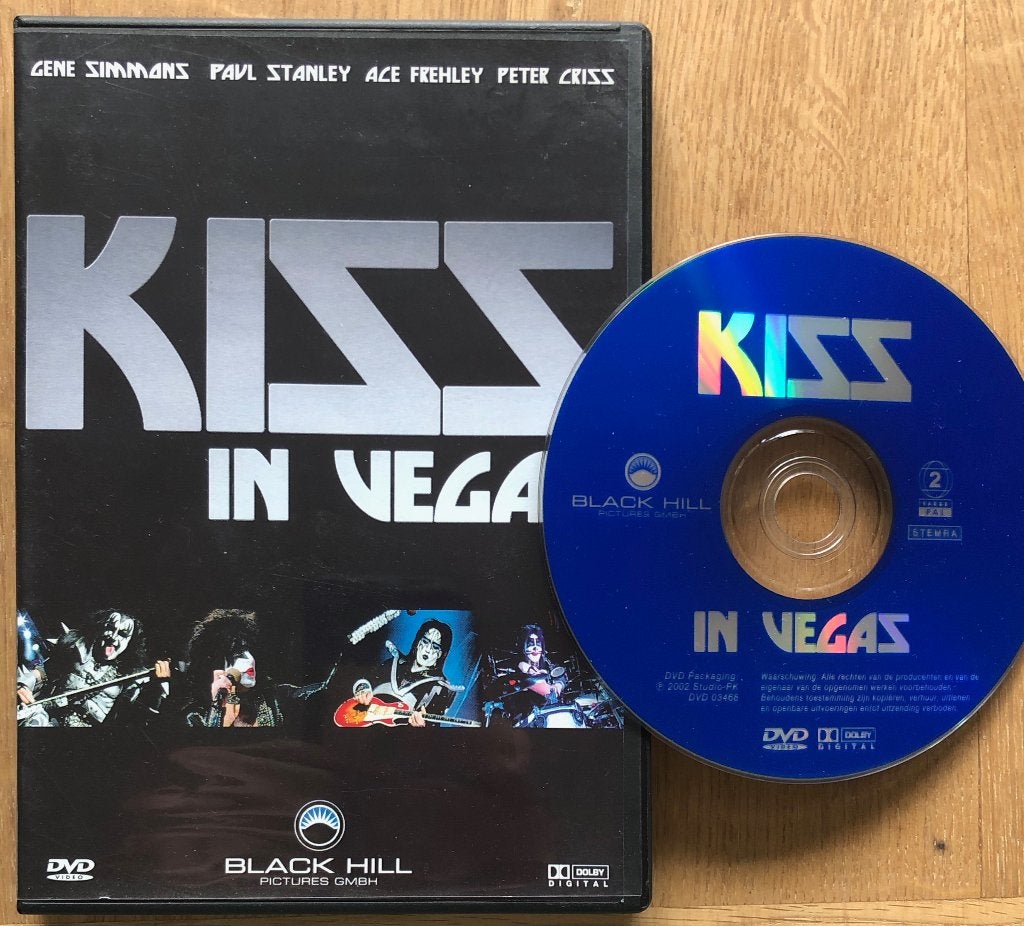 KISS - Kiss in Vegas ( DVD ), Vanaf 16 jaar, Ophalen of Verzenden, Zo goed als nieuw, Concert