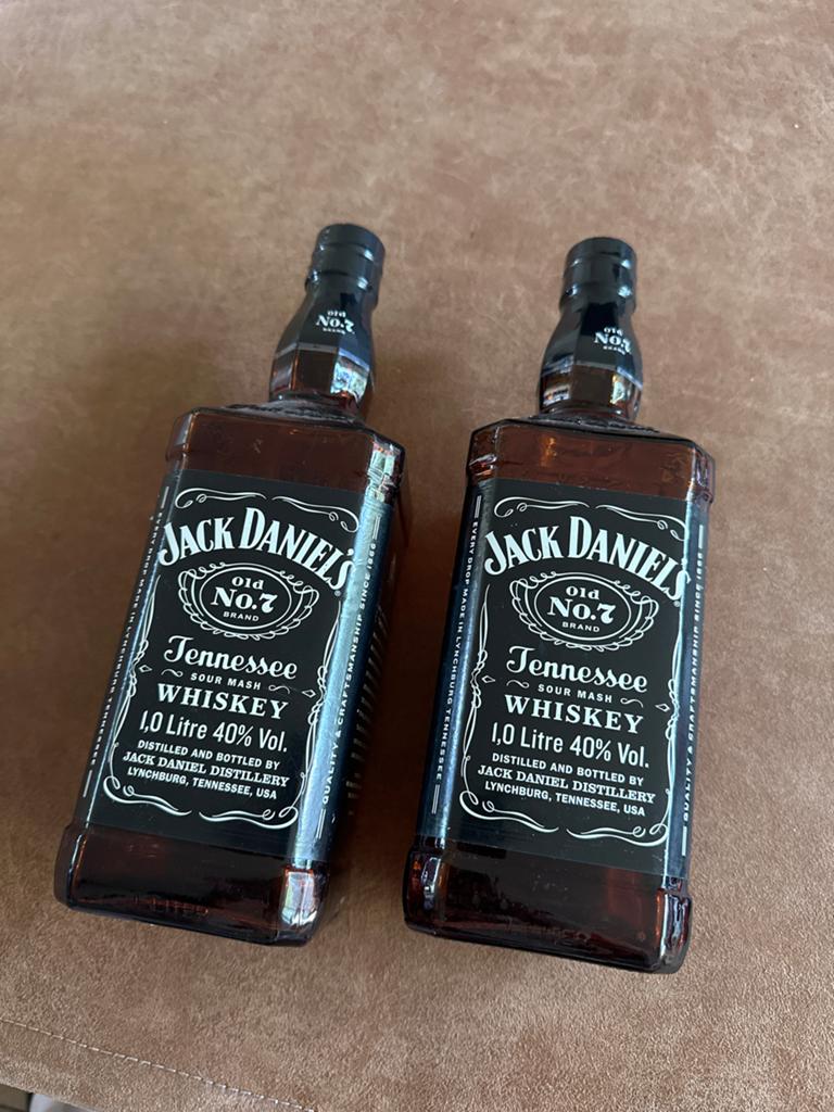 Jack Daniëls demo whiskey flessen, Ophalen of Verzenden, Zo goed als nieuw