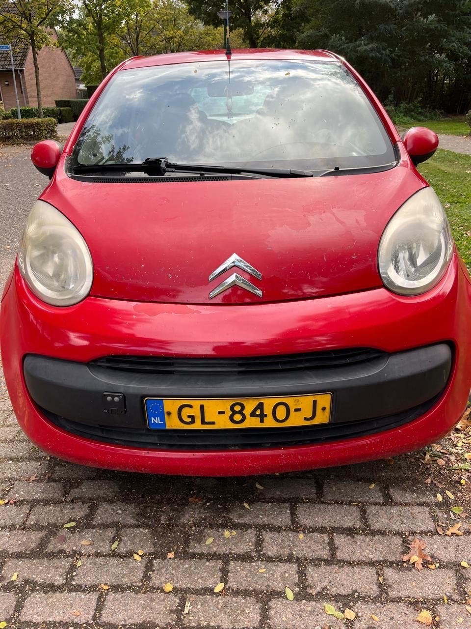 Citroën C1 1.0 5-DRS 2007 Rood, Auto's, 4 stoelen, C1, 68 pk, Particulier