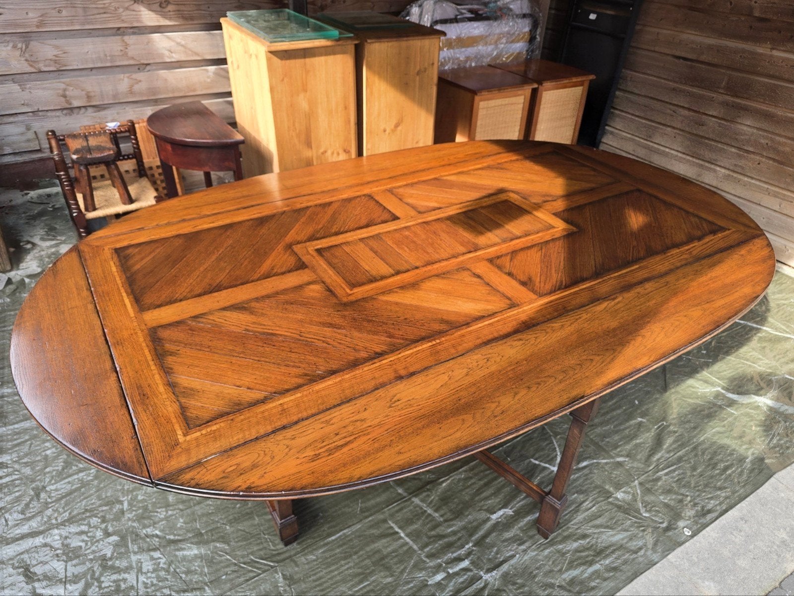 Exclusieve RAC Royal Antique eettafel | XXL Hangorentafel, Ophalen