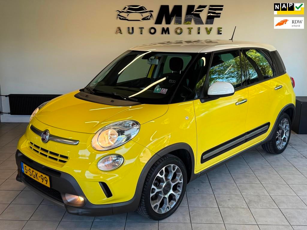 Fiat 500 L 0.9 TwinAir Trekking 2013 NWE APK/KM NAP/ECC/LMV!, Auto's, Voorwielaandrijving, Gebruikt, Euro 6, Overige kleuren