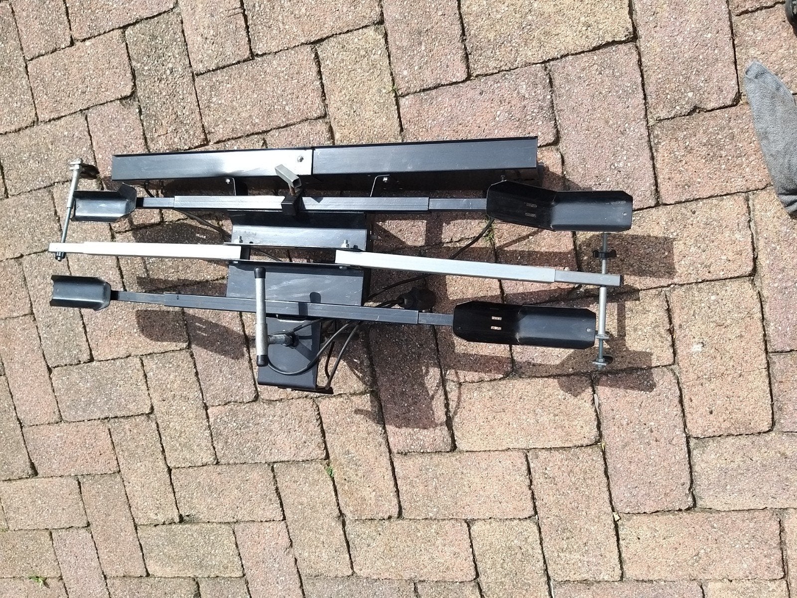 kantelbare fietsdrager voor 2 fietsen, Ophalen, Gebruikt