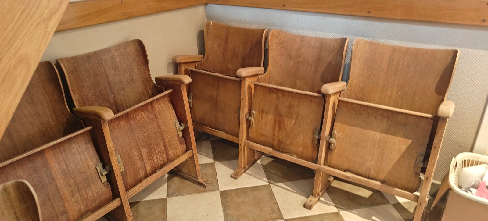 Cinema stoeltjes bioscoop stoelen, Ophalen