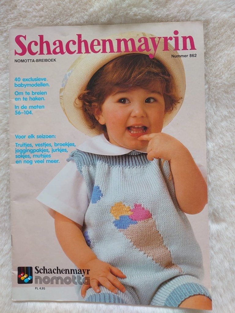 Schachenmayrin 40 brei en haakpatronen baby, Verzenden, Zo goed als nieuw, Breien of Haken, Patroon of Boek