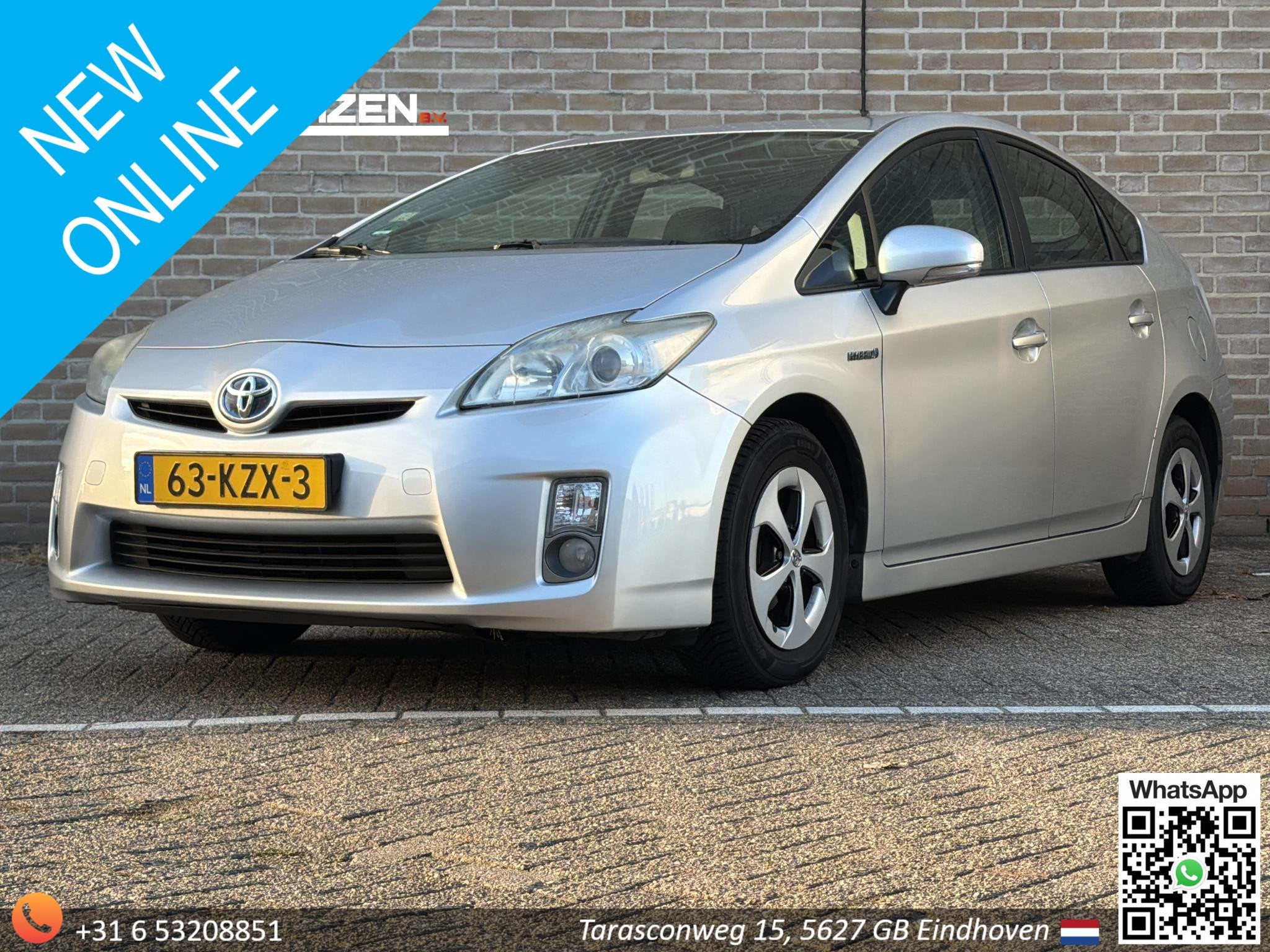 Toyota Prius 1.8 Aspiration, Gebruikt, 4 cilinders, Origineel Nederlands, Hybride Elektrisch/Benzine