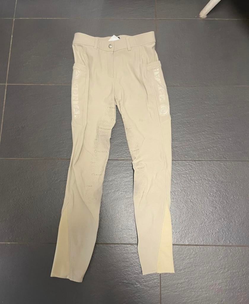 Montar rijbroek beige 38, Ophalen of Verzenden, Zo goed als nieuw