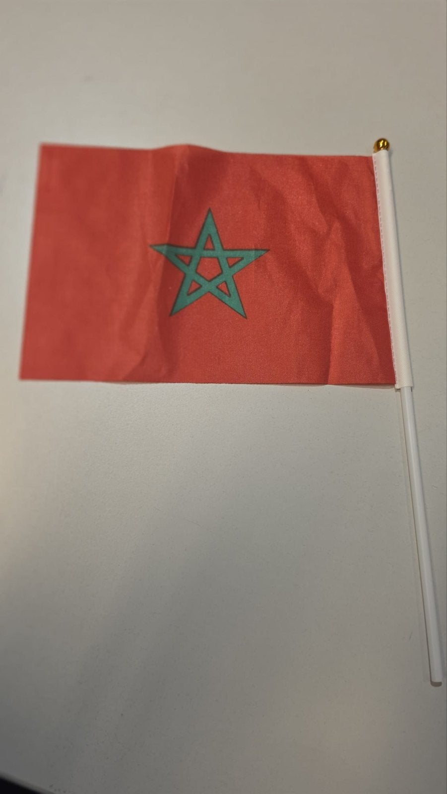 Marokko vlag klein, Ophalen of Verzenden