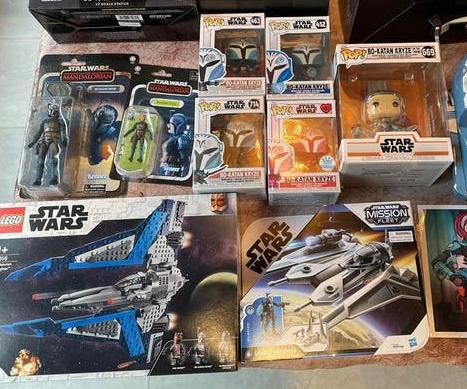 Star Wars Bo Katan verzameling, Ophalen of Verzenden, Zo goed als nieuw, Overige typen