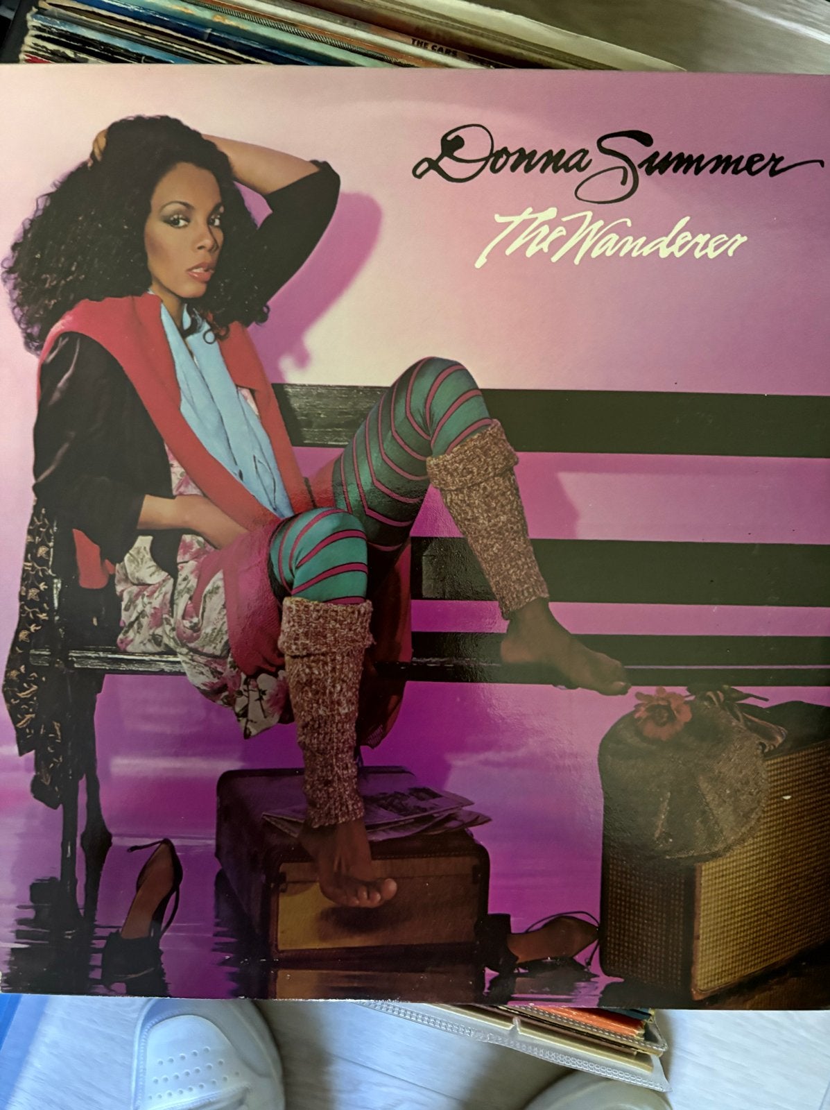 Donna Summer - The Wanderer LP (1980), Ophalen of Verzenden, Gebruikt, 12 inch, LP