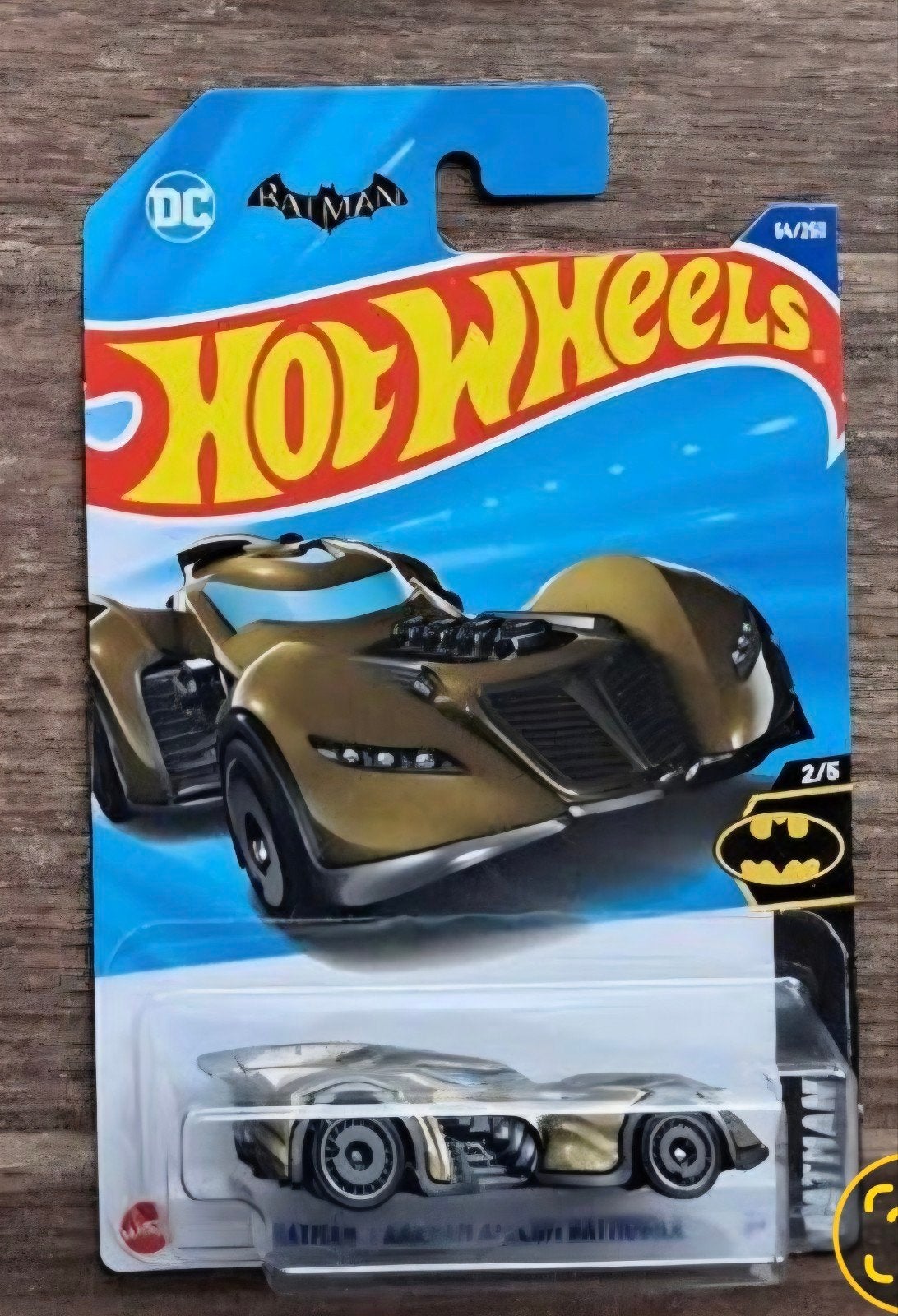 Hot Wheels Batman Batmobile 2/5 DC Comics, Ophalen of Verzenden, Nieuw
