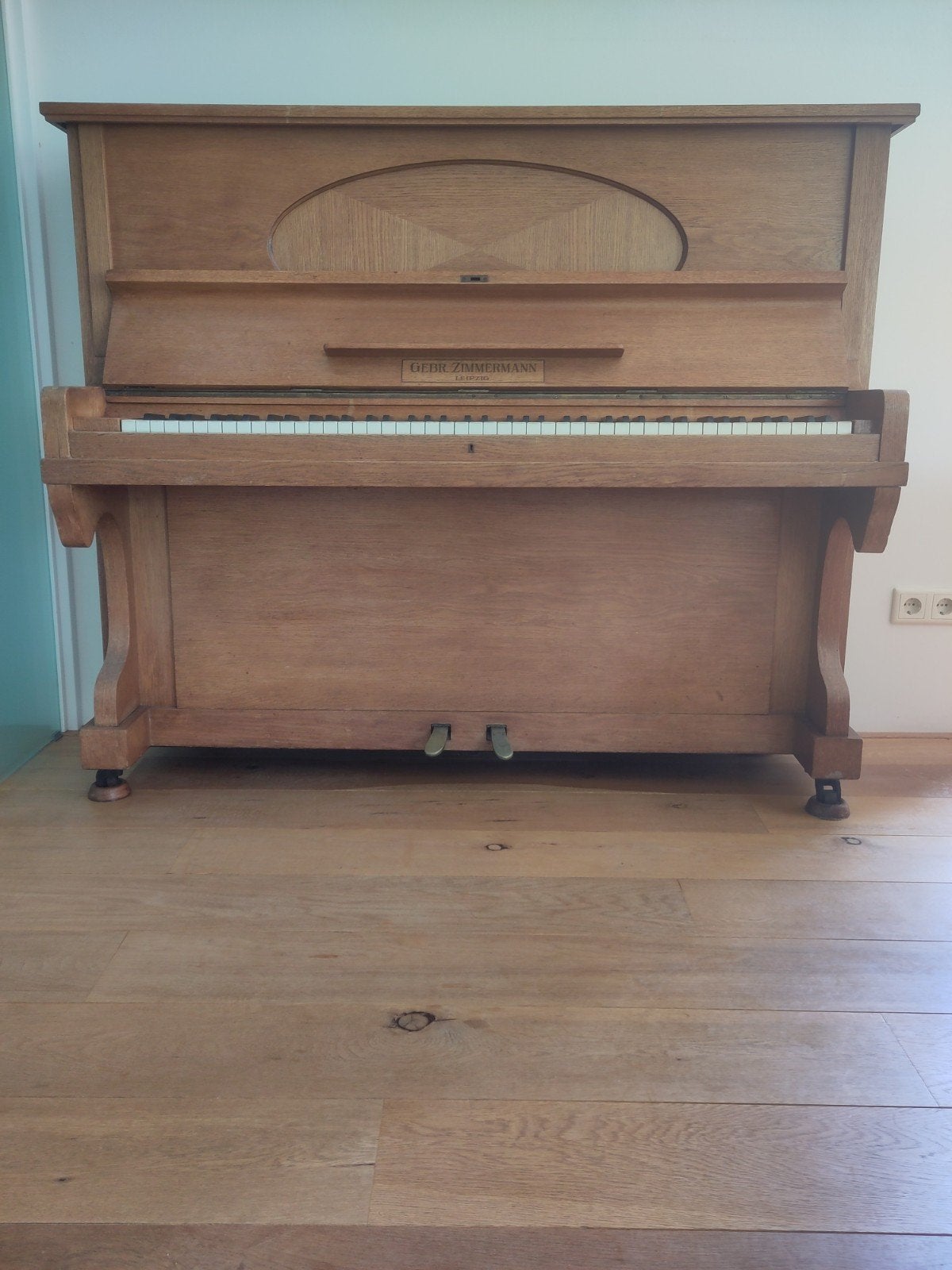 Zimmerman piano, Ophalen, Gebruikt, Bruin, Piano