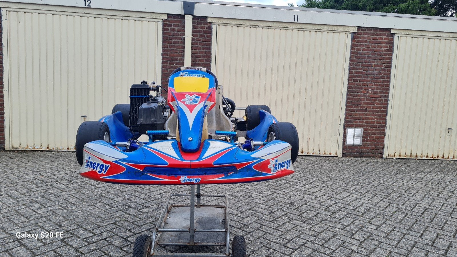 te koop  energy  kart met Rotax max senior, Ophalen, Gebruikt, Kart