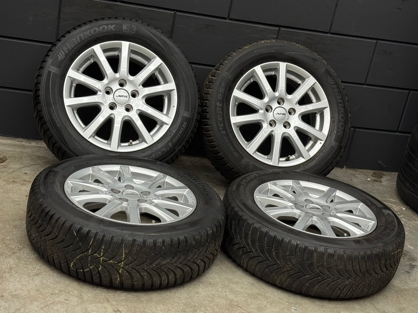 WINTER! 15 inch Autec - Polo Fabia A1 5x100 ET40 186/65/15, Auto-onderdelen, Banden en Velgen, Ophalen, 15 inch, ., Banden en Velgen