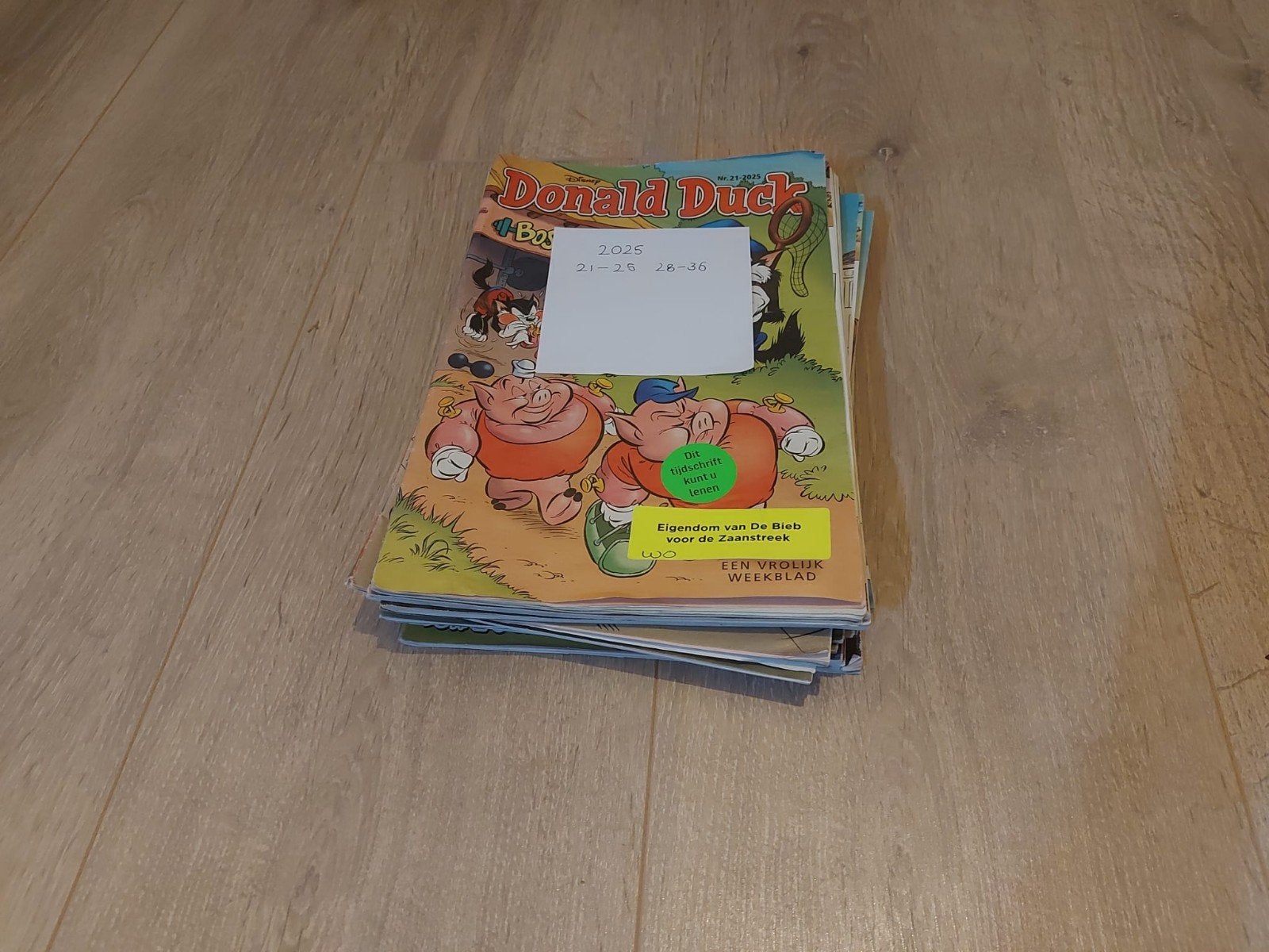 Donald Duck jaargang 2025, Meerdere comics, Ophalen, Gelezen, Europa