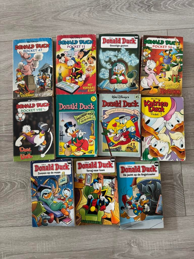 62 donald duck pockets / winterboeken / zomerboeken, Meerdere comics, Ophalen of Verzenden, Gelezen, Europa