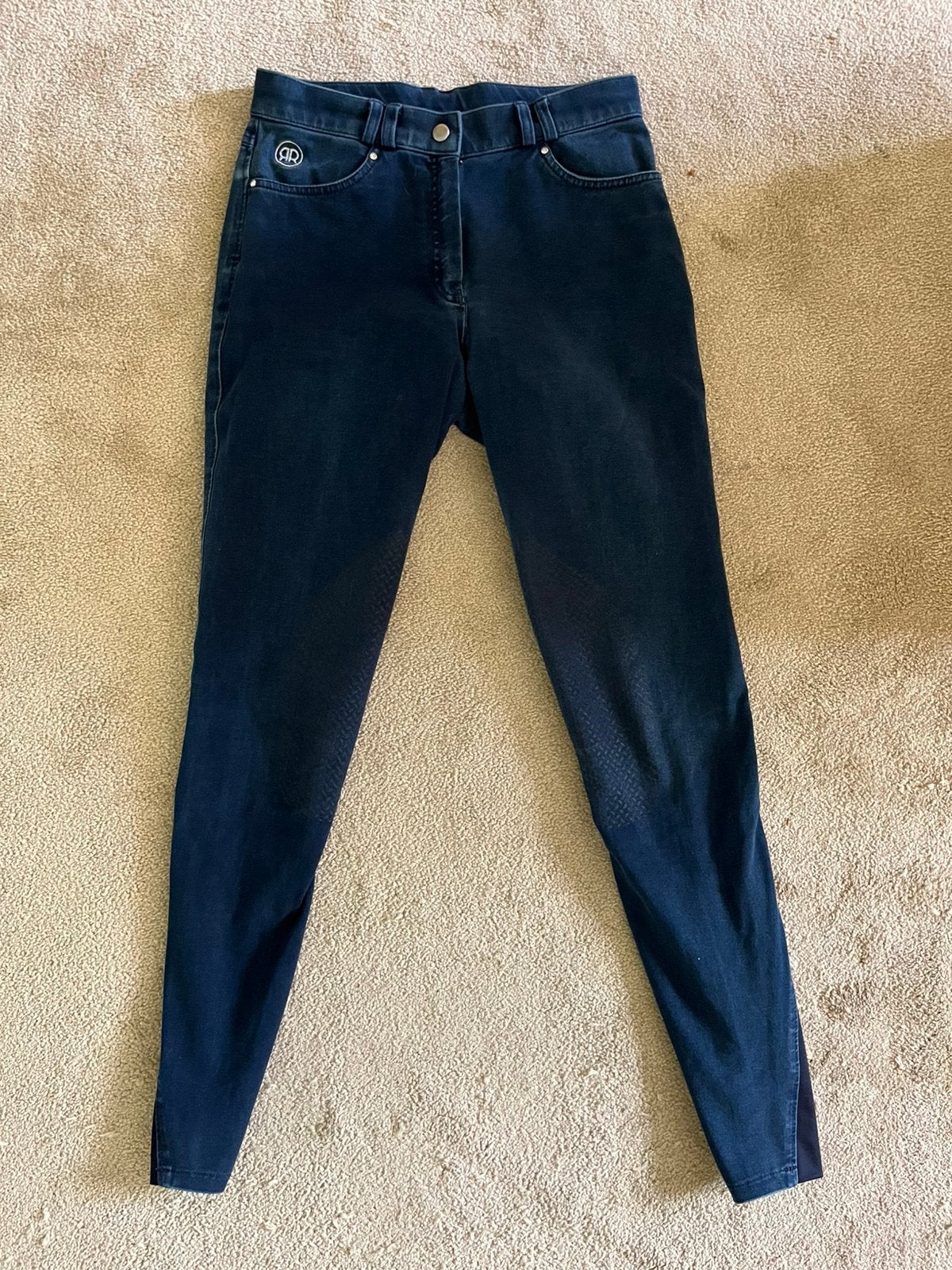 Rijbroek jeans maat 36, Gebruikt, Dressuur, Ophalen of Verzenden, Dames
