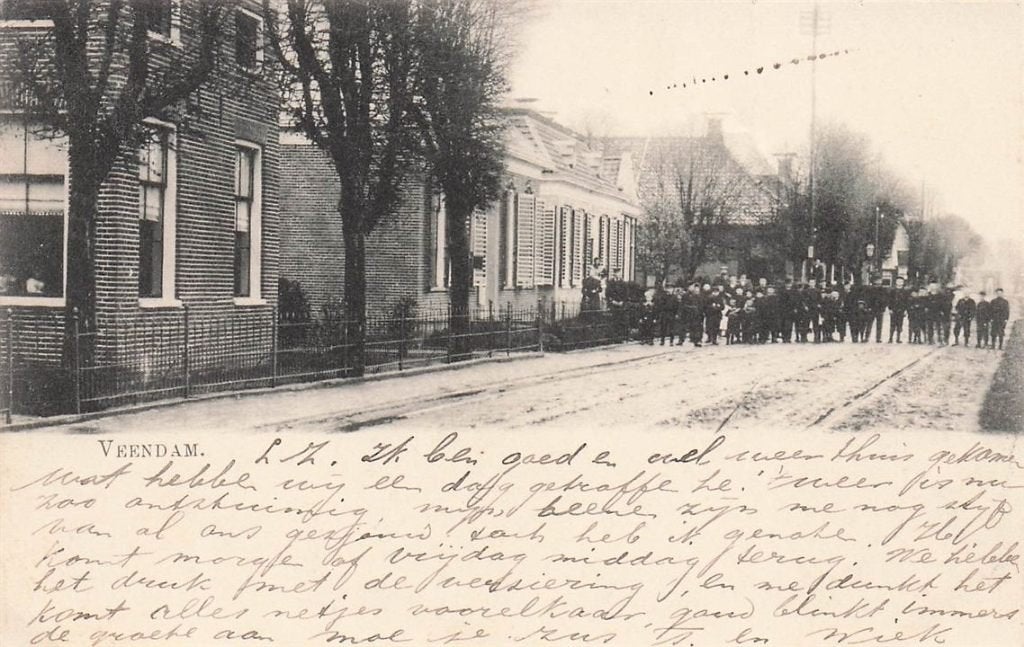 702-416-041 Veendam, Verzenden, Voor 1920, Groningen
