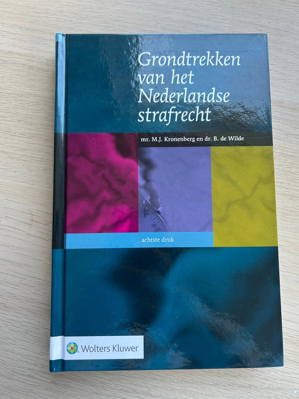 Grondtrekken van het Nederlandse strafrecht 8e druk, Boeken, Studieboeken en Cursussen, Ophalen of Verzenden, Alpha, Zo goed als nieuw