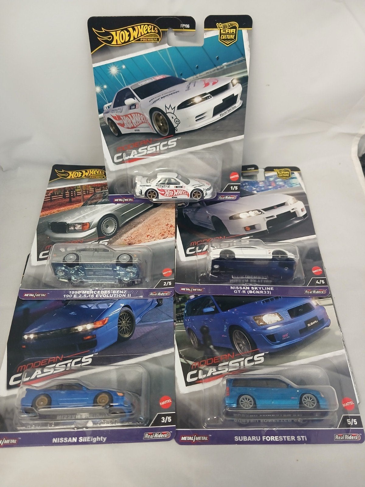 Hotwheels set Modern classics, Ophalen of Verzenden, Zo goed als nieuw, Auto