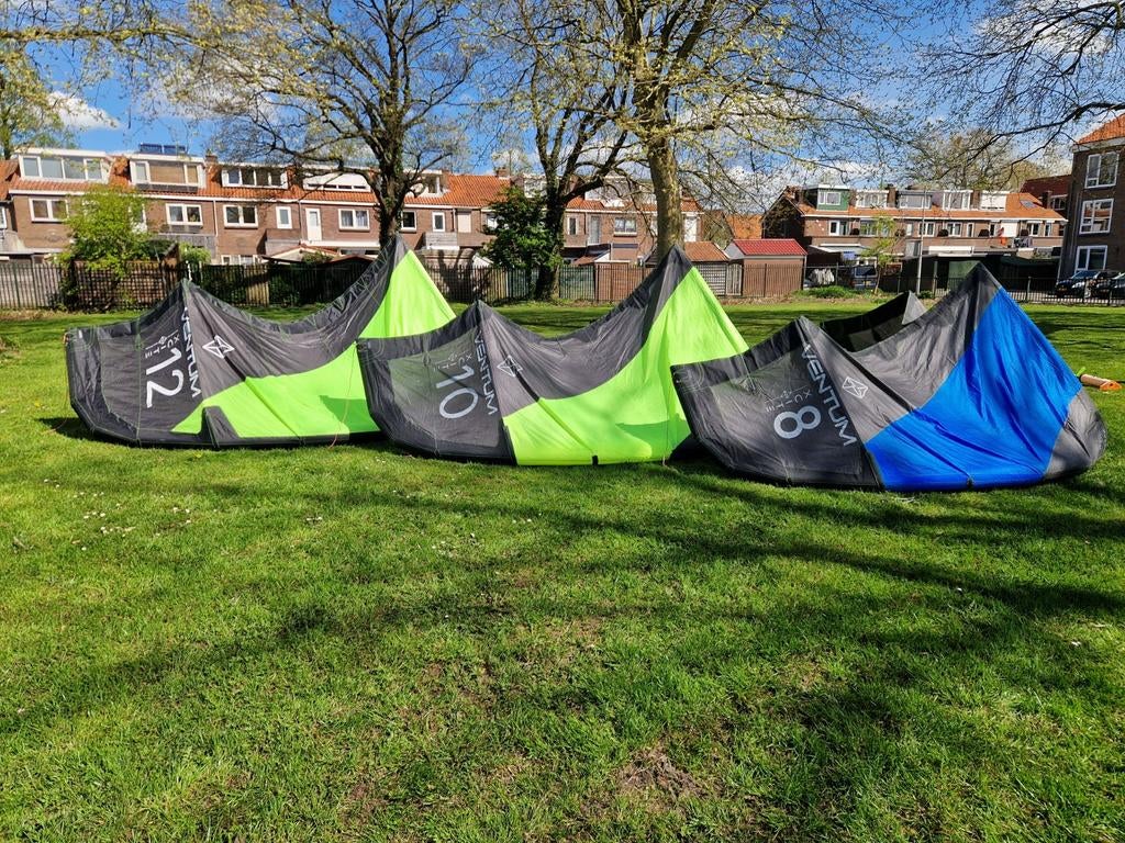 Ventum Xcite 8m-10m-12m, Watersport en Boten, Kitesurfen, Gebruikt, 10 m², Geen board, Ophalen of Verzenden