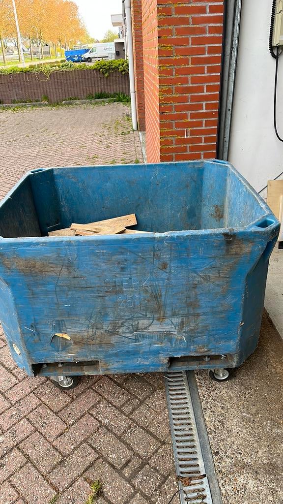Houtbak op wielen lxbxh 120 x100 x 90, Ophalen of Verzenden, Zo goed als nieuw