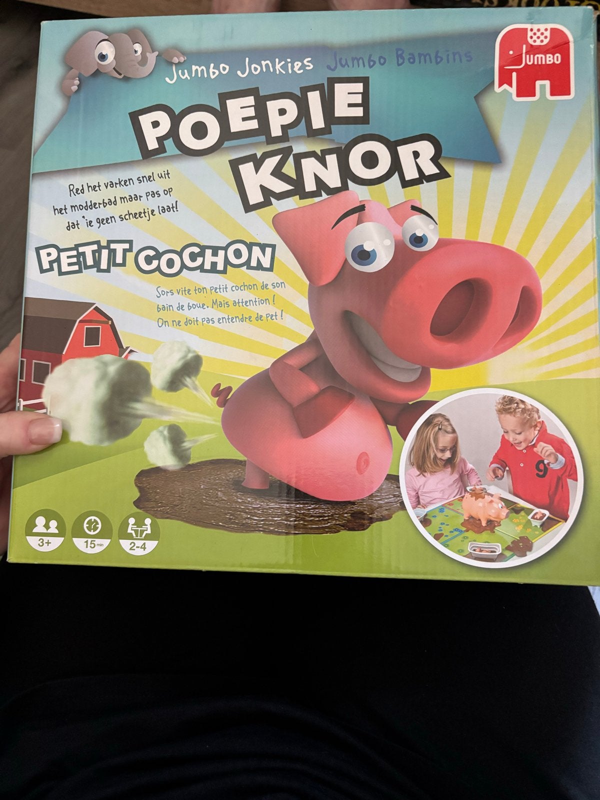 Jumbo Poeh Knor - Compleet als nieuw, Drie of vier spelers, Ophalen of Verzenden, Zo goed als nieuw