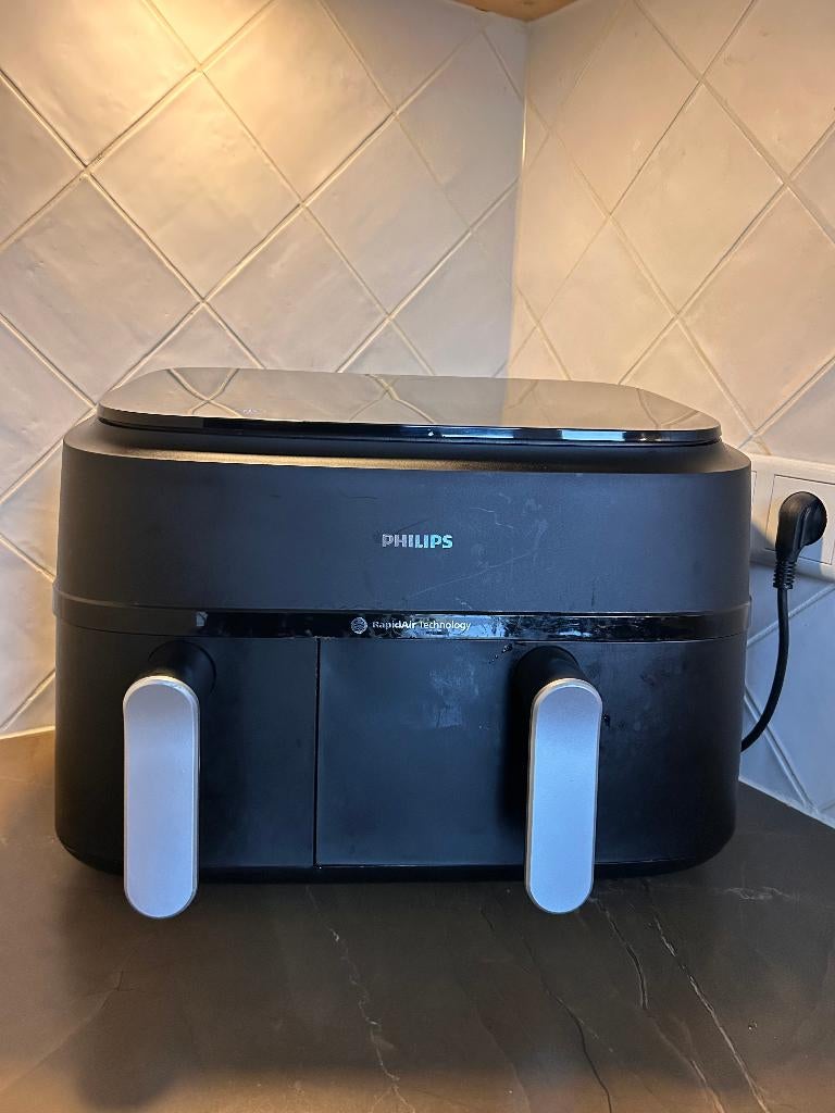 Philips Dual Basket Airfryer – Zo goed als nieuw, Ophalen, Gebruikt, Airfryer XL