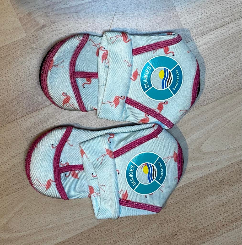 Duukies Beachsocks - Zwemschoenen met flamingo's, Ophalen, Zwemschoenen, Meisje, Overige maten