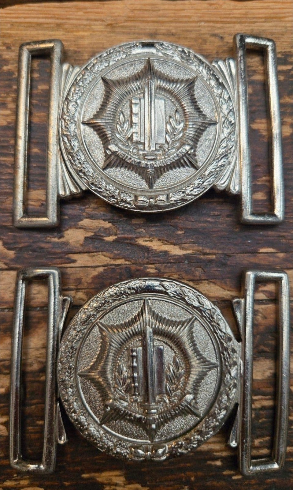 Gesp voor koppel gemeente politie koppelslot 6,5cm metaal, Overige kleuren, ., Ophalen of Verzenden, Zo goed als nieuw