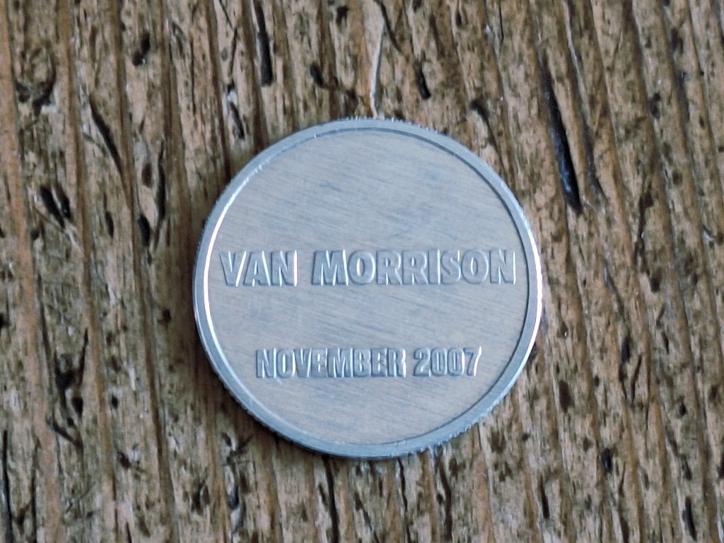 VAN MORRISON munt HMH 2007, Verzamelen, Ophalen of Verzenden, Zo goed als nieuw, Gebruiksvoorwerp