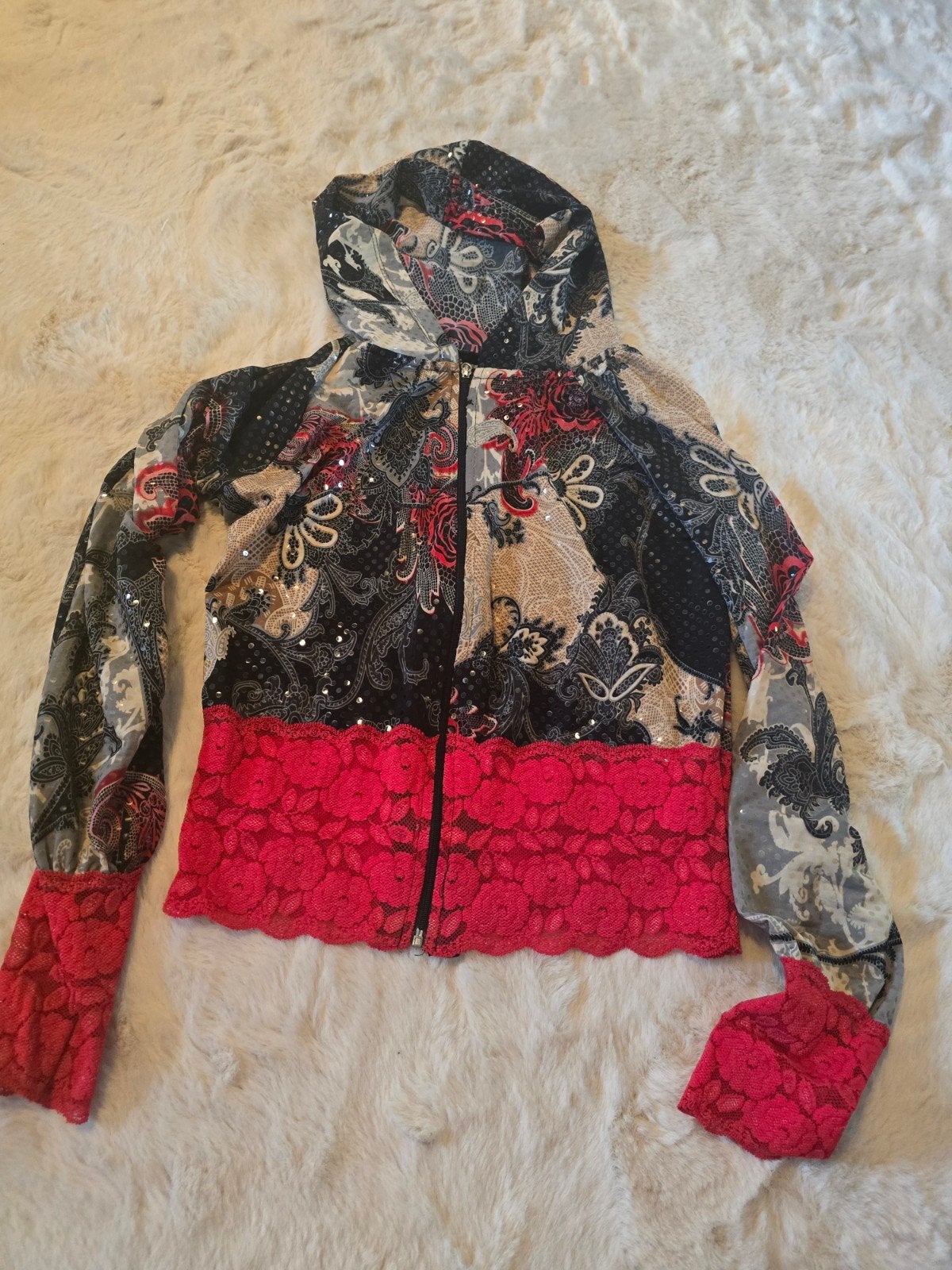 Prachtig origineel Versace vest - Splinternieuw - Maat L, Kleding | Dames, Maat 42/44 (L), Nieuw, Versace, Meerkleurig