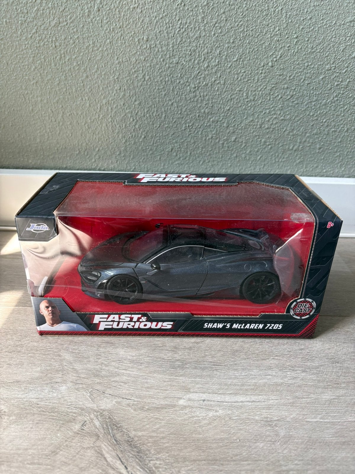 Jada Fast & Furious Shaw's McLaren 720s 1:24, Hobby en Vrije tijd, Modelauto's | 1:24, Ophalen of Verzenden, Zo goed als nieuw