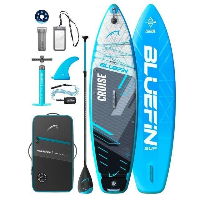 Bluefin SUP Opblaasbaar Paddleboard 10'8 - Blue Original, Ophalen, Keelham Farm, Hebden Bridge, UK, HX7 8TG, Bluefin Trading Ltd.