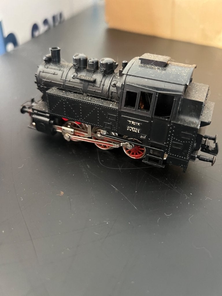 Vintage Trix Express modeltrein set, Hobby en Vrije tijd, Modeltreinen | H0, Gebruikt, Trix, Ophalen of Verzenden, Gelijkstroom