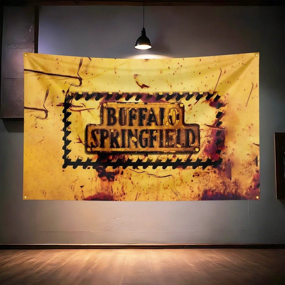 Grote vlaggen Buffalo Springfield (150x90cm), Ophalen of Verzenden, Nieuw