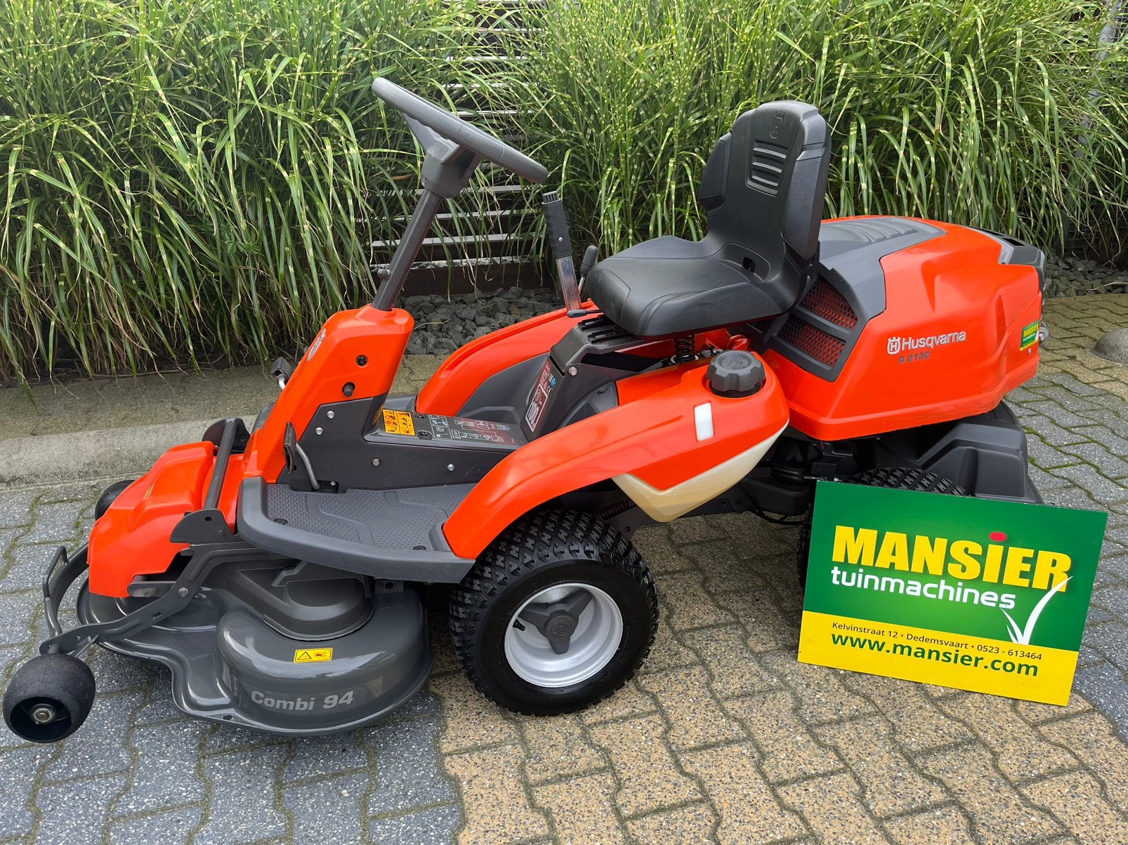 Husqvarna Rider 213C. Gebruikt, 1 jaar garantie, Gebruikt, Husqvarna, Info@mansier.con, Elektrische starter