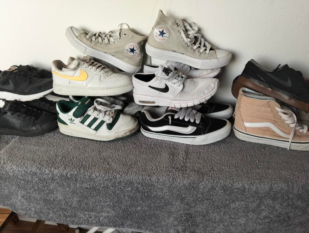 Diverse sneakers, Ophalen of Verzenden, Zo goed als nieuw, Zwart, Sneakers of Gympen