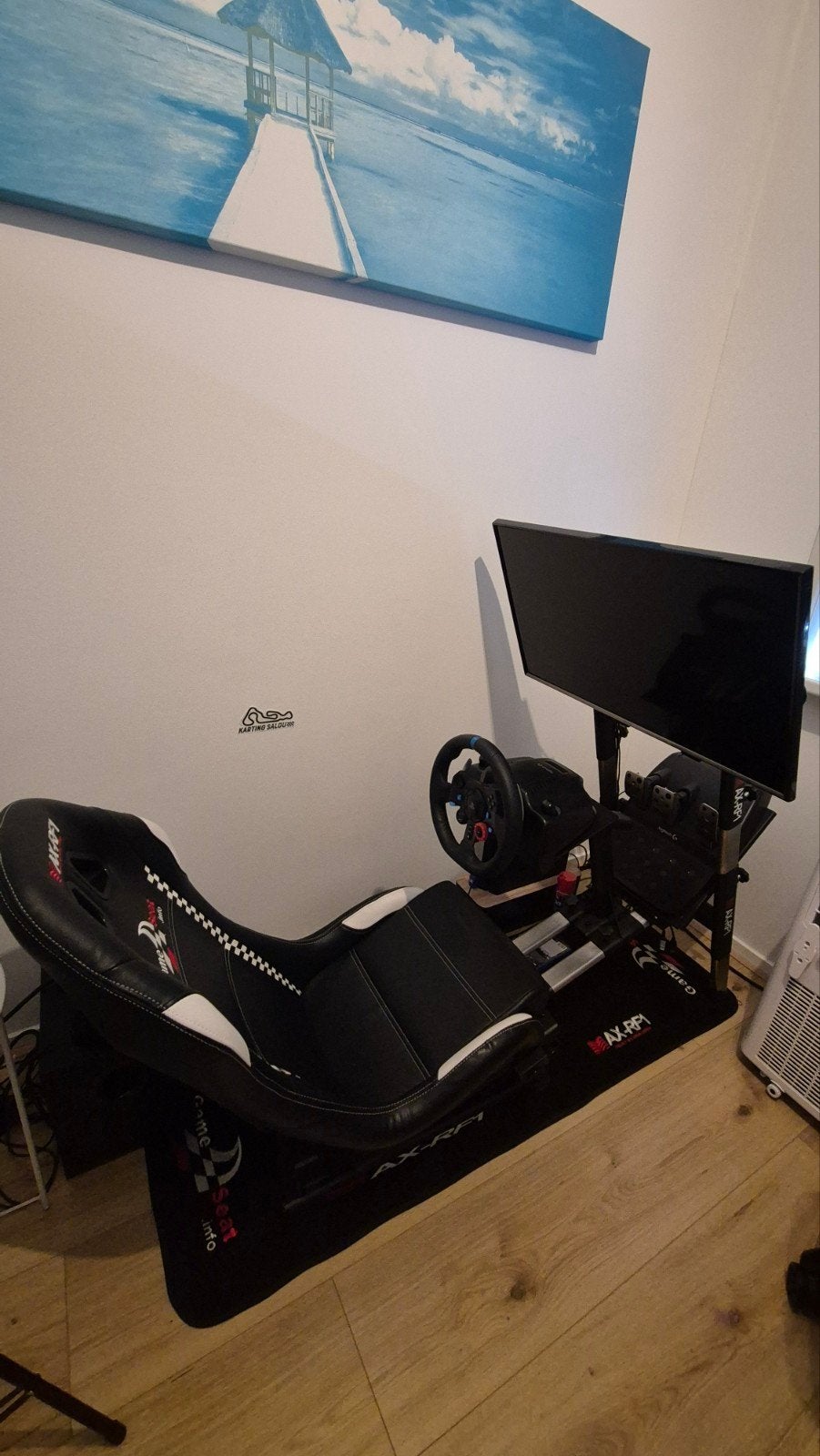 Race Simulator Compleet met TV, Ophalen, Zo goed als nieuw, Playseat of Racestoel