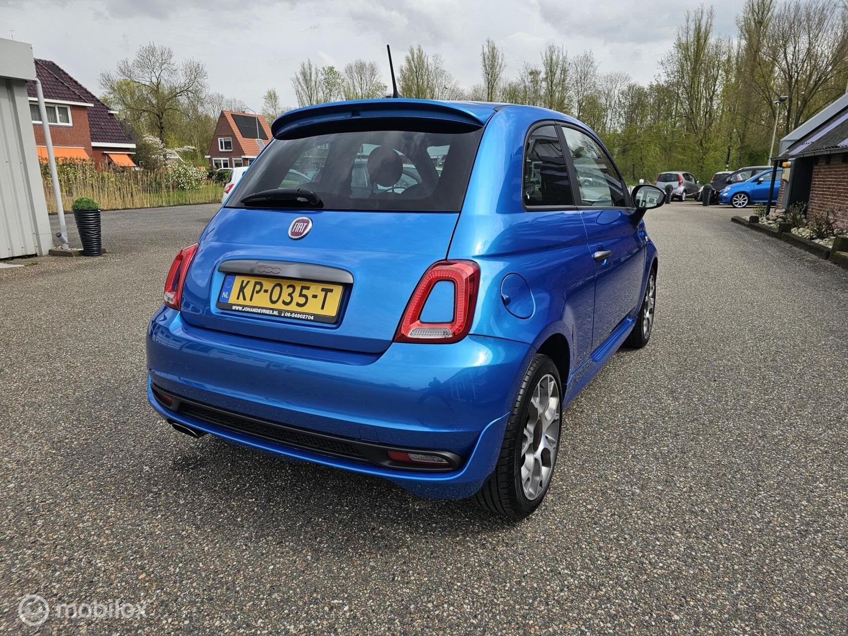 Fiat 500 0.9 TwinAir Turbo Sport I Navi I Elektr.-pakket I N, Auto's, Voorwielaandrijving, Gebruikt, 905 kg, Bedrijf