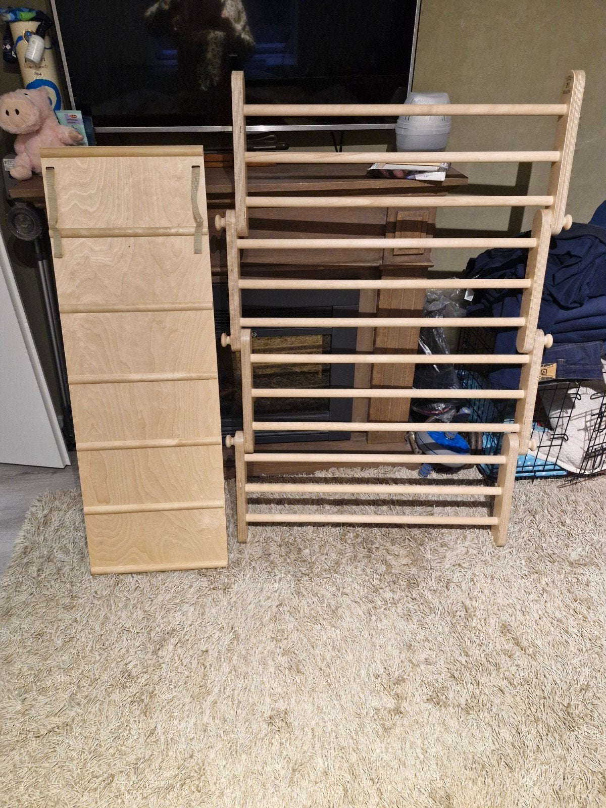 ETTE TETE MOPITRI Klimrek met Glijbaan/Klimplank, Kinderen en Baby's, Ophalen, Zo goed als nieuw, Glijbaan, Aanbouwonderdeel