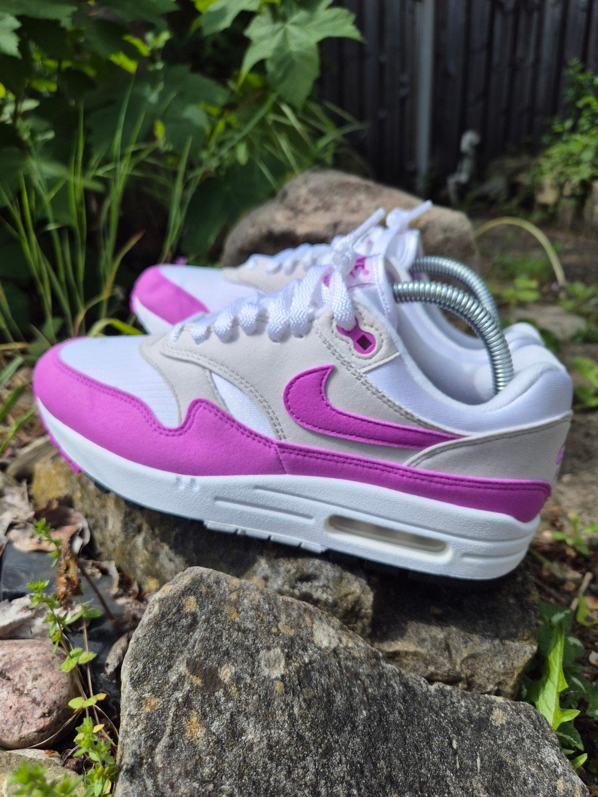 Nike air max 1 Fuchsia Dream 40, Wit, Nike, Ophalen of Verzenden, Sneakers of Gympen