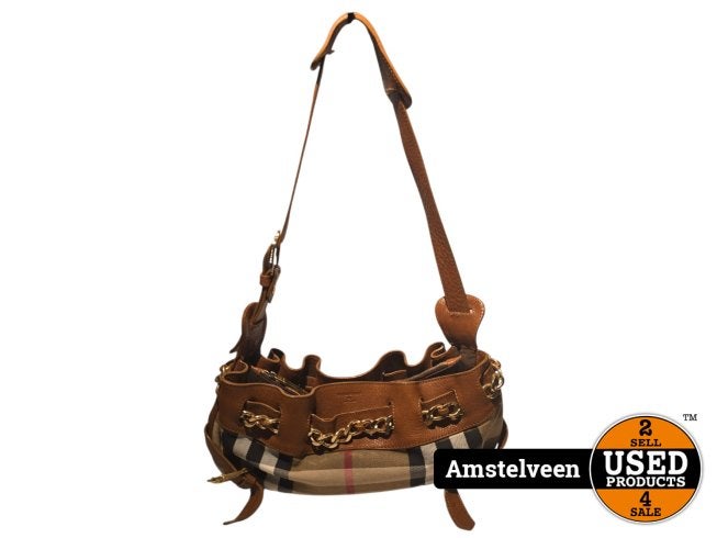 Burberry Canvas Chain Strap Shoulder Bag, Burberry, Gebruikt, https://www.burberry.com/contact-us/, Horseferry House, Horseferry Road, London SW1P 2AW, Verenigd Koninkrijk