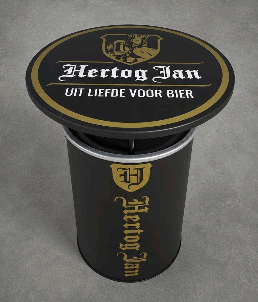 HERTOG JAN black edition barrel statafel/bartafel, Ophalen, Nieuw, Overige typen, Hertog Jan
