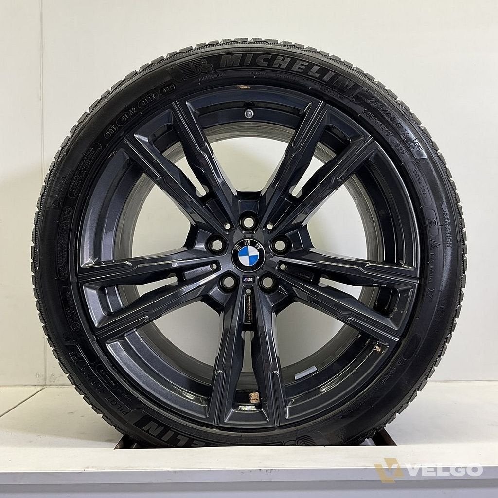BMW M5 F90 M8 F91 F92 BREEDSET VELGEN + WINTERBANDEN 19 INCH, 19 inch, Gebruikt, -, 265 mm