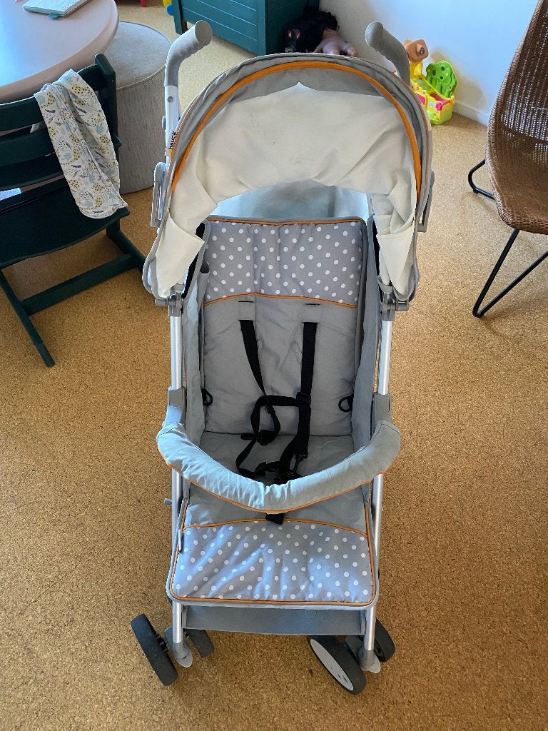 Luxe Hauck buggy met ligstand en regenkap, Kinderen en Baby's, Ophalen, Gebruikt, Overige merken, Verstelbare rugleuning